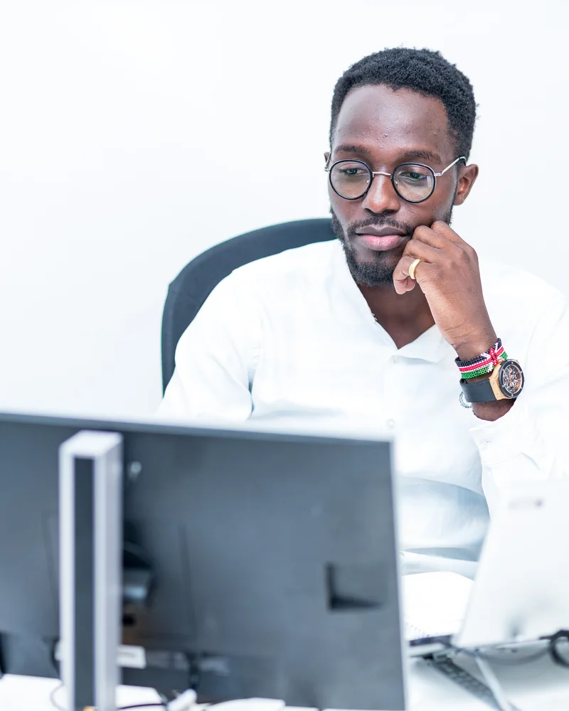 Portrait of Fidel Ngundi, Founder and Operations Lead of FanaHub